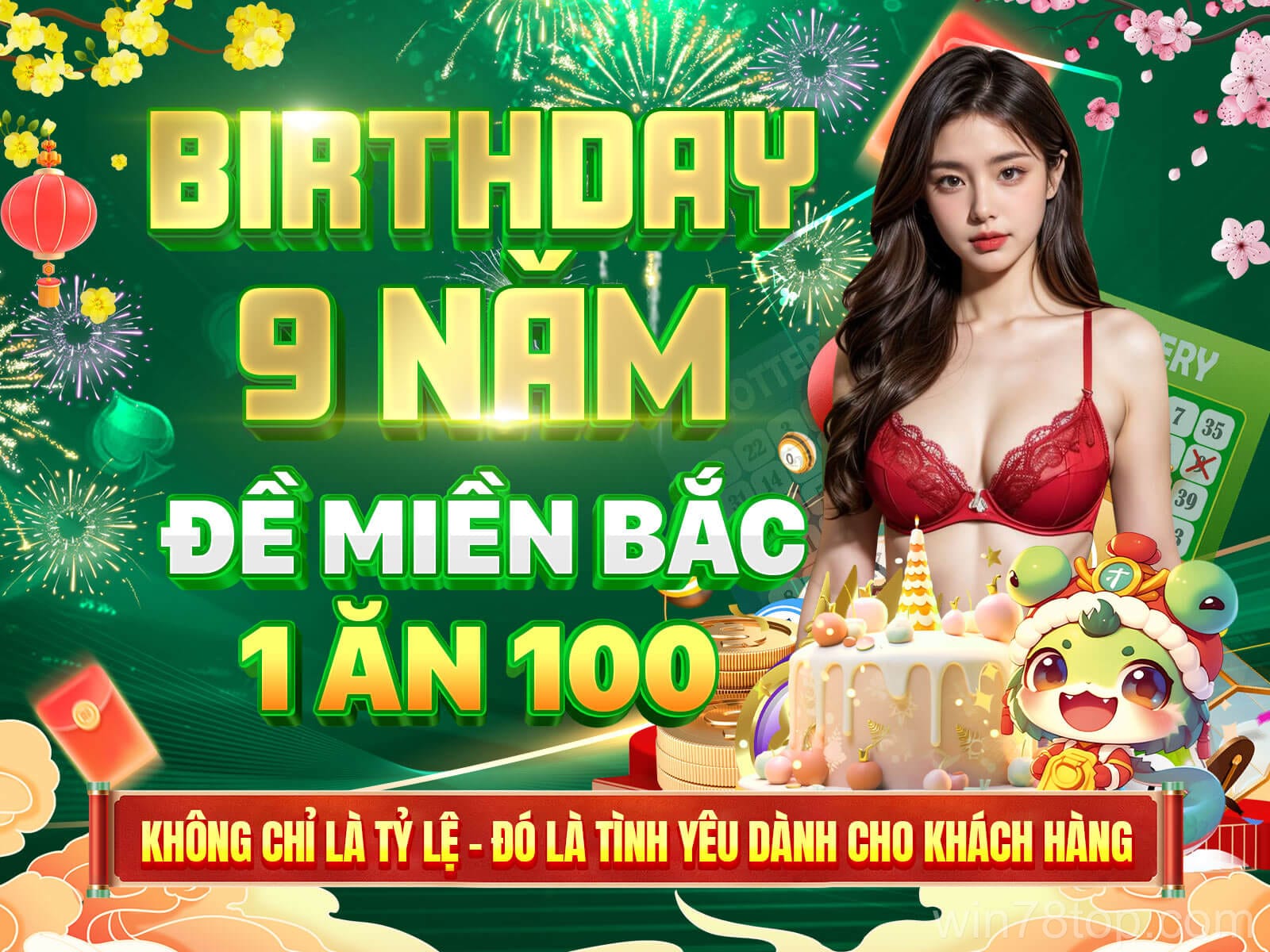 Vòng quay may mắn Win78